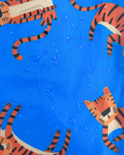 Load image into Gallery viewer, Snuggz Kids Hooded Water Repellent Tiger Puddlesuit