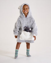 Load image into Gallery viewer, Snuggz Kids 2 in 1 Koala Pocket Pal Hooded Blanket