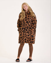 Load image into Gallery viewer, Snuggz Kids Lite - Leopard Print Hooded Blanket
