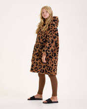 Load image into Gallery viewer, Snuggz Kids Lite - Leopard Print Hooded Blanket