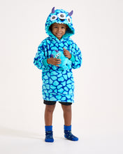 Load image into Gallery viewer, Snuggz Kids 2 in 1 Monster Pocket Pal Hooded Blanket
