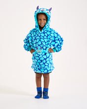 Load image into Gallery viewer, Snuggz Kids 2 in 1 Monster Pocket Pal Hooded Blanket