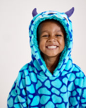 Load image into Gallery viewer, Snuggz Kids 2 in 1 Monster Pocket Pal Hooded Blanket