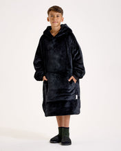 Load image into Gallery viewer, Snuggz Adults Original - Black Hooded Blanket