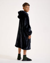 Load image into Gallery viewer, Snuggz Adults Original - Black Hooded Blanket