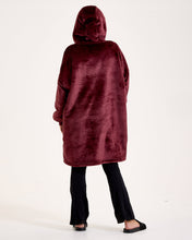 Load image into Gallery viewer, Snuggz Kids Original Burgundy Hooded Blanket