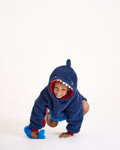 Load image into Gallery viewer, Snuggz Kids 2 in 1 Shark Pocket Pal Hooded Blanket