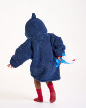 Load image into Gallery viewer, Snuggz Kids 2 in 1 Shark Pocket Pal Hooded Blanket
