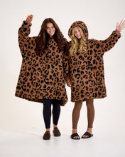 Load image into Gallery viewer, Snuggz Kids Lite - Leopard Print Hooded Blanket