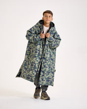 Load image into Gallery viewer, Snuggz Kids Lite Green Camo Changing Robe