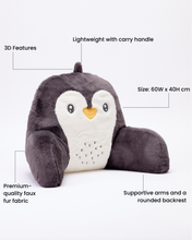 Load image into Gallery viewer, Snuggz Penguin Cuddle Cushion