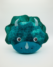 Load image into Gallery viewer, Snuggz Kids Dino 2 in 1 Cushion & Glow-in-the-Dark Blanket
