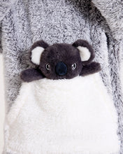 Load image into Gallery viewer, Snuggz Kids 2 in 1 Koala Pocket Pal Hooded Blanket