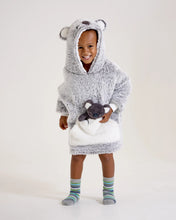 Load image into Gallery viewer, Snuggz Kids 2 in 1 Koala Pocket Pal Hooded Blanket