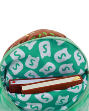 Load image into Gallery viewer, Squishmallows Maya the Mint Ice Cream Cone Snuggz Kids Mini Backpack