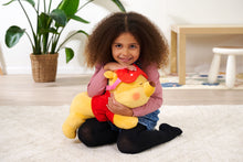 Load image into Gallery viewer, Disney Wellbeing Pooh with Sleep Mask Disney Official Snuggz Licenced Weighted Plush Toy - Large Size
