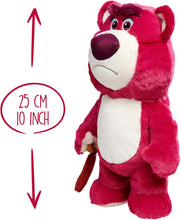 Load image into Gallery viewer, Lotso with Walking Stick Disney Official Snuggz Licenced Plush Toy - Medium size