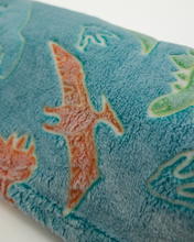 Load image into Gallery viewer, Snuggz Kids Dino 2 in 1 Cushion & Glow-in-the-Dark Blanket