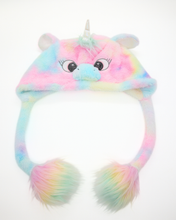 Load image into Gallery viewer, Snuggz Kids Oversized 3D Unicorn Hat with Moving Ears
