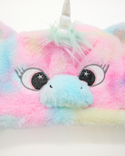 Load image into Gallery viewer, Snuggz Kids Oversized 3D Unicorn Hat with Moving Ears