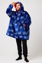 Load image into Gallery viewer, Snuggz Original Adults Arsenal Football Hooded Blanket
