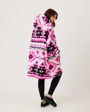 Load image into Gallery viewer, Snuggz Lite - Aztec Adult Hooded Blanket
