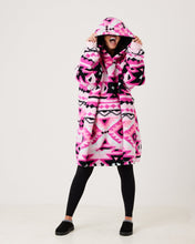 Load image into Gallery viewer, Snuggz Lite - Aztec Adult Hooded Blanket