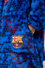 Load image into Gallery viewer, Snuggz Original Adults Barcelona Football Hooded Blanket