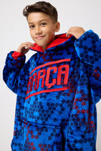 Load image into Gallery viewer, Snuggz Original Adults Barcelona Football Hooded Blanket