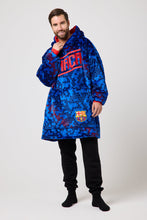 Load image into Gallery viewer, Snuggz Original Adults Barcelona Football Hooded Blanket
