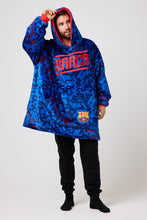 Load image into Gallery viewer, Snuggz Original Adults Barcelona Football Hooded Blanket