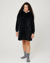 Load image into Gallery viewer, Snuggz Kids Original - Black Hooded Blanket