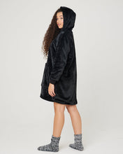 Load image into Gallery viewer, Snuggz Kids Original - Black Hooded Blanket