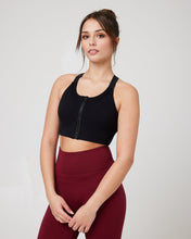 Load image into Gallery viewer, SnuggzFit Seamless Zip Through Crop Top