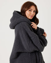 Load image into Gallery viewer, Snuggz Adult Lite - Charcoal Grey Hooded Blanket