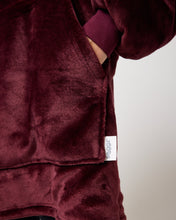 Load image into Gallery viewer, Snuggz Kids Original Burgundy Hooded Blanket