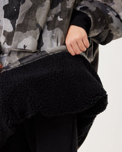 Load image into Gallery viewer, Snuggz Kids Original - Grey Camo Hooded Blanket