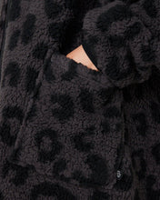 Load image into Gallery viewer, Snuggz Women Charcoal Animal Dressing Gown