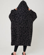 Load image into Gallery viewer, Snuggz Women Charcoal Animal Dressing Gown