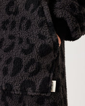 Load image into Gallery viewer, Snuggz Women Lite - Charcoal Animal Hooded Blanket