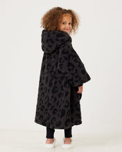 Load image into Gallery viewer, Snuggz Women Lite - Charcoal Animal Hooded Blanket