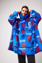 Load image into Gallery viewer, Snuggz Original Kids England Football Hooded Blanket