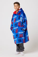 Load image into Gallery viewer, Snuggz Original Kids England Football Hooded Blanket
