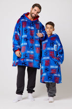 Load image into Gallery viewer, Snuggz Original Kids England Football Hooded Blanket