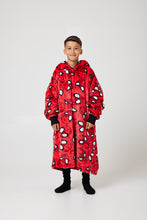 Load image into Gallery viewer, Snuggz Lite Kids Spiderman Hooded Blanket