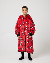 Load image into Gallery viewer, Snuggz Lite Adult Spiderman Hooded Blanket