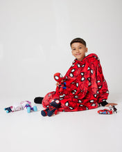 Load image into Gallery viewer, Snuggz Lite Kids Spiderman Hooded Blanket