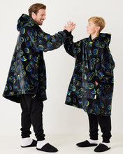 Load image into Gallery viewer, Snuggz Adult Original - Gamer Print Hooded Blanket