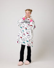 Load image into Gallery viewer, Snuggz Original Kids Hello Kitty Hooded Blanket