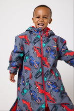 Load image into Gallery viewer, Snuggz Lite Boys Hot Wheels Changing Robe
